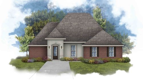 Cappello III A - Front Elevation - DSLD Homes