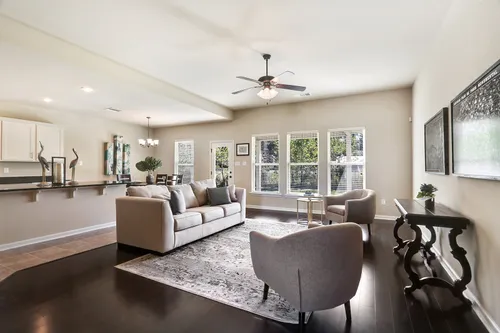 Silver Hill - Model Home Living Room - DSLD Homes - Roanoke IV A - Ponchatoula, LA