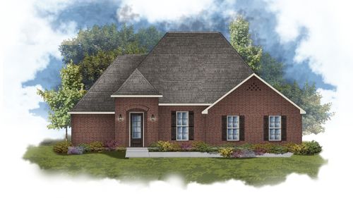 Cappello III B - Front Elevation - DSLD Homes