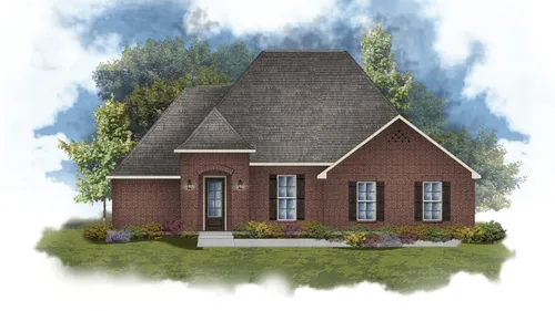 Cappello III B - Front Elevation - DSLD Homes