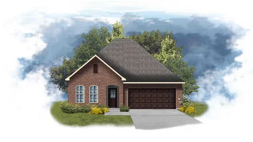 Maple III B - Front Elevation - DSLD Homes
