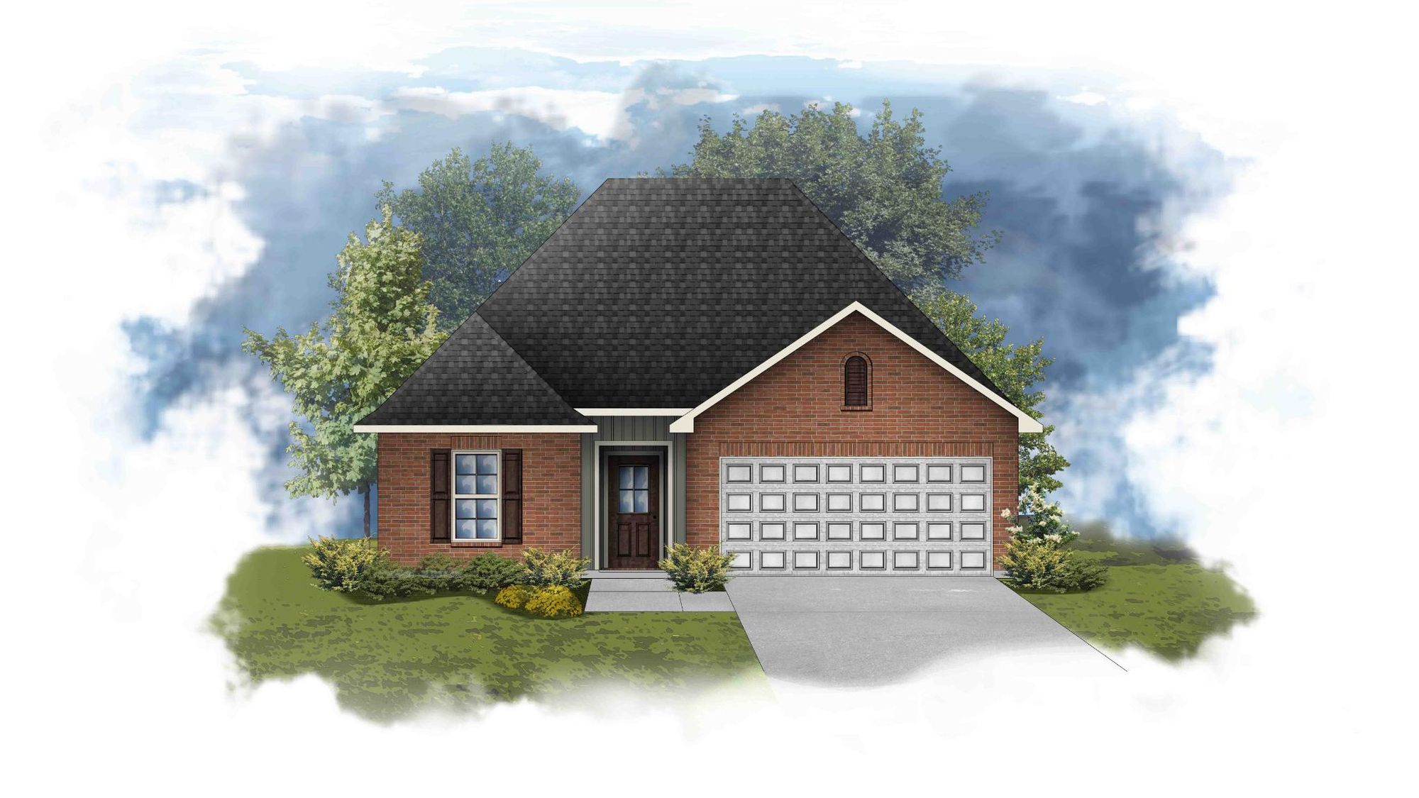 Connelly III G - Front Elevation - DSLD Homes