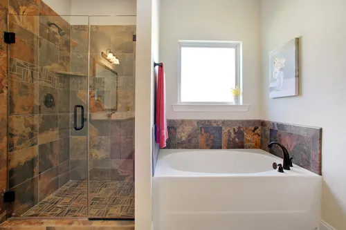 Nature's Trail - Model Home Master Bathroom - DSLD Homes - Madison, AL