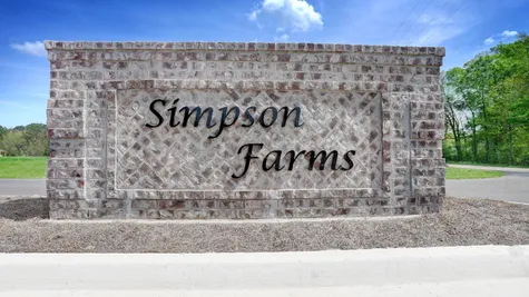 Simpson Farms - DSLD Homes - Community Entrance Sign - Covington, LA