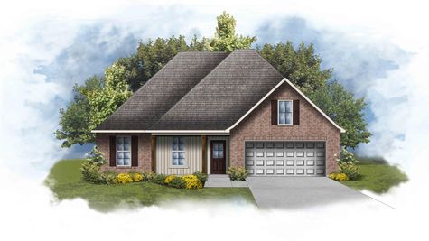 Raleigh IV G - Front Elevation - DSLD Homes