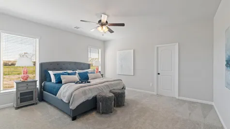 Acadian Meadows Model Master Bedroom - DSLD Homes - Lafayette, LA