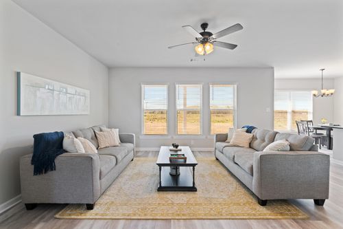 Acadian Meadows - Model Home Living Room - Ripley IV G - Lafayette, LA