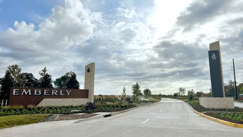 entrance to the new home community, emberly, by DSLD Homes