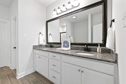Talon Estates - Model Home Master Bathroom - Trevi III A - Broussard, LA