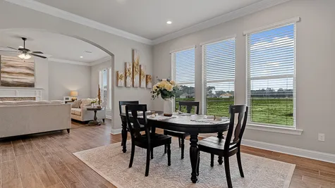 The Estates at Silver Hill Community - DSLD Homes - Sansa II A - Model Home Dining Room