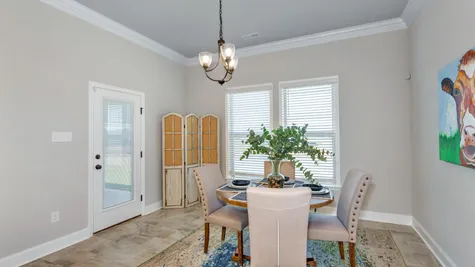 Ivanhoe II A Stone - Newby Chapel Community - DSLD Homes - Madison, AL - Model Home Dining Room