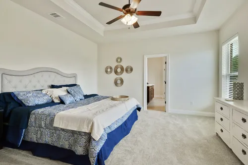 Cedar Bend - Model Home Master Bedroom - DSLD Homes - Reims IV B - Zachary, LA