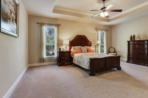 Oak Alley - Model Home Master Bedroom - DSLD Homes - Raphael III C - Covington, LA