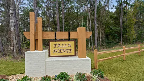 Front Entrance Sign - Talla Pointe - DSLD Homes Ocean Springs