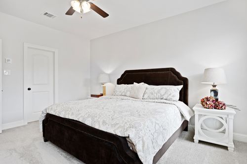 Alexander Ridge - Model Home Master Bedroom - DSLD Homes - Toulouse III A - Covington, LA