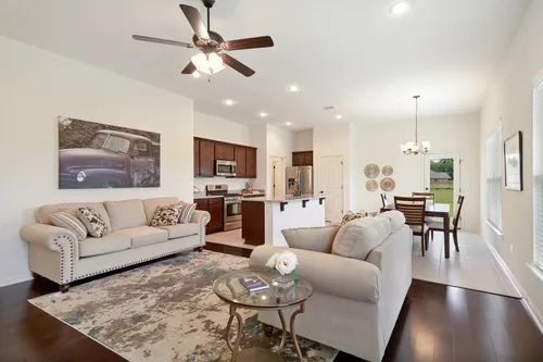 Meadow Oaks - Model Home Living Room - DSLD Homes - Banbury III A - St. Gabriel, LA