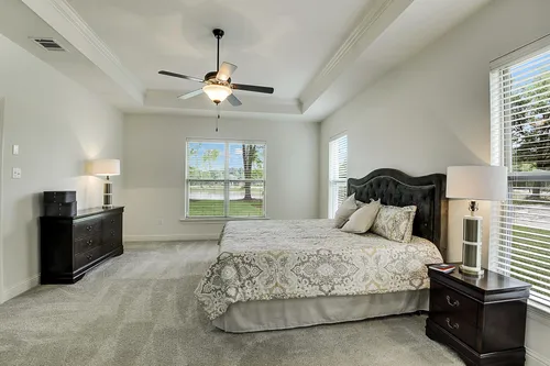 Spring Lakes - Model Home Master Bedroom - DSLD Homes - Deacon IV A - Covington, LA