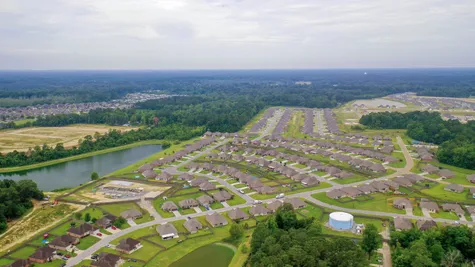 Arbor Walk Community Aerial View - New Construction Homes- DSLD Homes-  Denham Springs, Louisiana