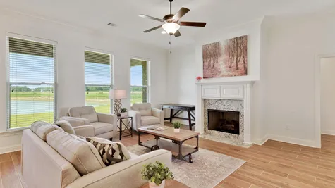 Living Room - The Reserve at Conway Community - DSLD Homes - Baton Rouge