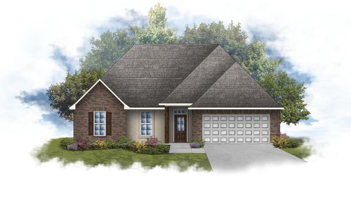 Ramsey IV A - Front Elevation - DSLD Homes