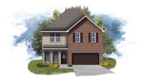 Periwinkle III A - Front Elevation - DSLD Homes