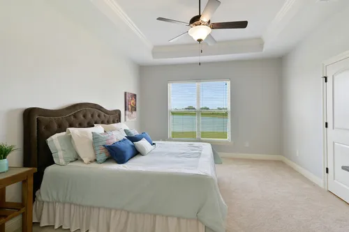 The Reserve at Conway- Model Home Master Bedroom - DSLD Homes - Klein II B - Gonzales, LA