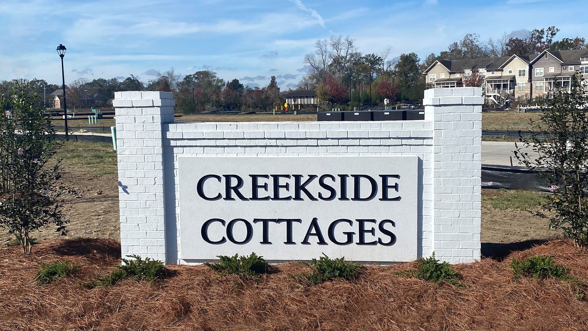 Creekside Cottages Community Sign- Baton Rouge, LA