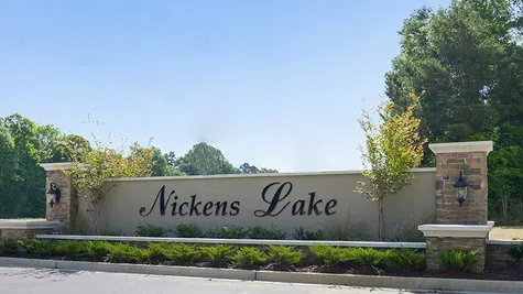 Front Entrance Sign - Nickens Lake- DSLD Homes Denham Springs