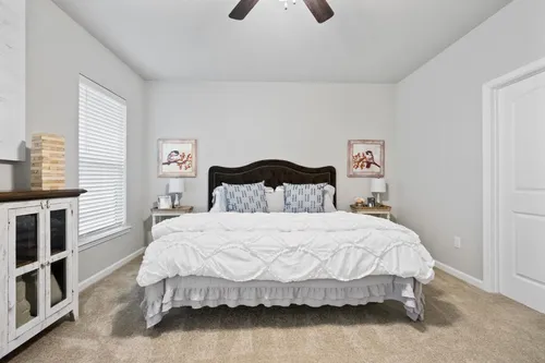 Simpson Farms Model Home Master Bedroom - Cary IV H Floor Plan - DSLD Homes - Covington, LA