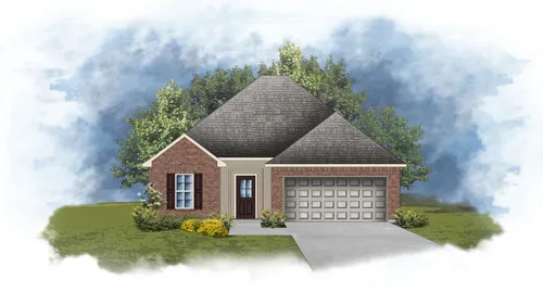 Wimbledon III A - Front Elevation - DSLD Homes