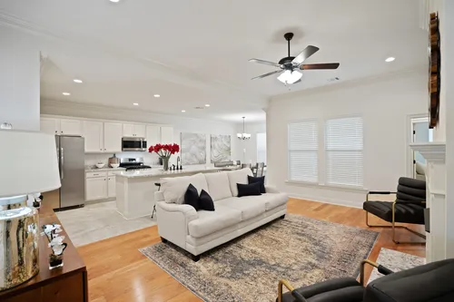 Pelican Crossing - Model Home Living Room - DSLD Homes - Cognac IV B - Gonzales, LA