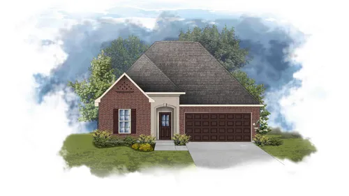 Trillium III A - Front Elevation - DSLD Homes