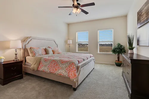 Belle Savanne - Model Home Master Bedroom - DSLD Homes - LaSalle III A - Surphur, LA