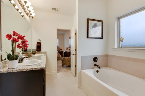 Summerview - Model Home Master Bathroom - DSLD Homes - Longridge IV A - Duson, LA