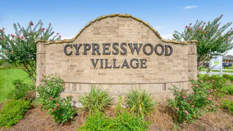 Cypresswood Village - DSLD Homes - Front Sign Entrance