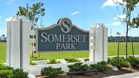 Somerset Park Entrance Sign - DSLD Homes - Sterlington, LA