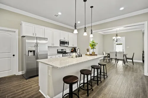 Willow Heights - Model Home Kitchen - DSLD Homes - Violet III A - Bossier City, LA