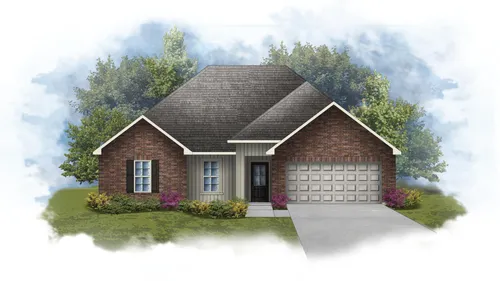 Norman III G - Front Elevation - DSLD Homes