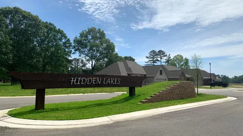 DSLD Homes- Hidden Lakes Estates- Denham Springs- Community Entrance Sign