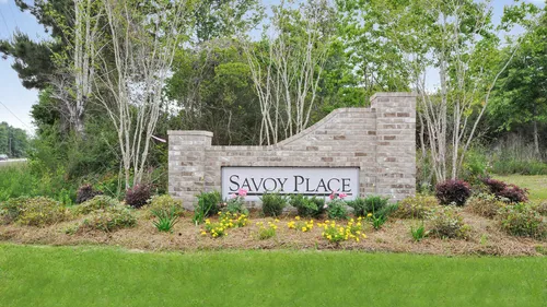 Front Entrance Sign - Savoy Place - DSLD Homes Gulfport