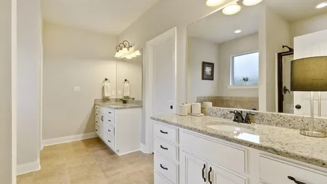Master Bathroom in Model Home - DSLD Homes - Spanish Fort - Church Hill