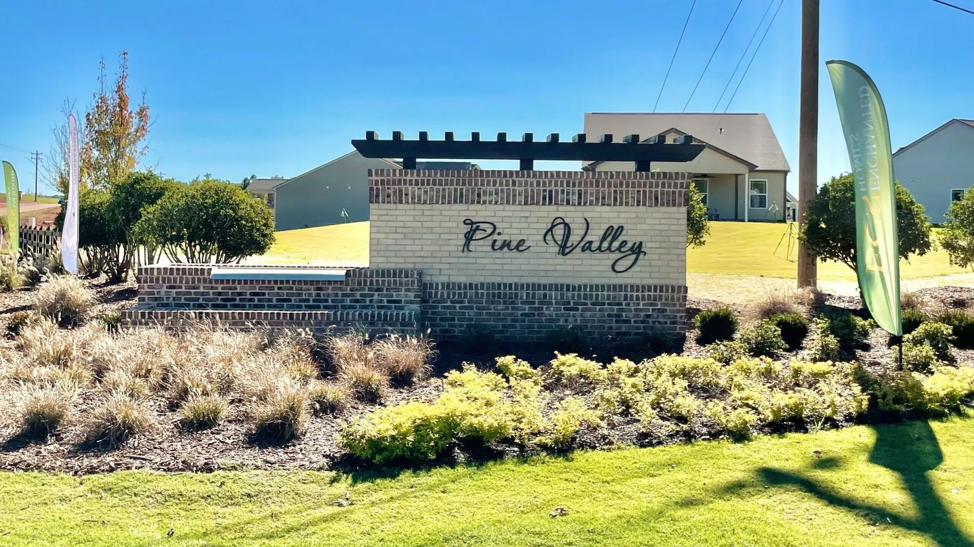 entrance of the pine valley community