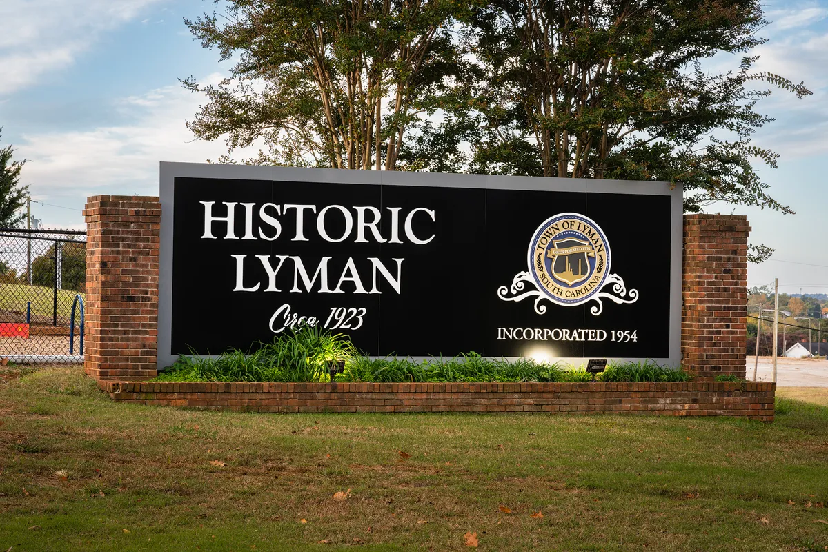 sign in lyman, south carolina