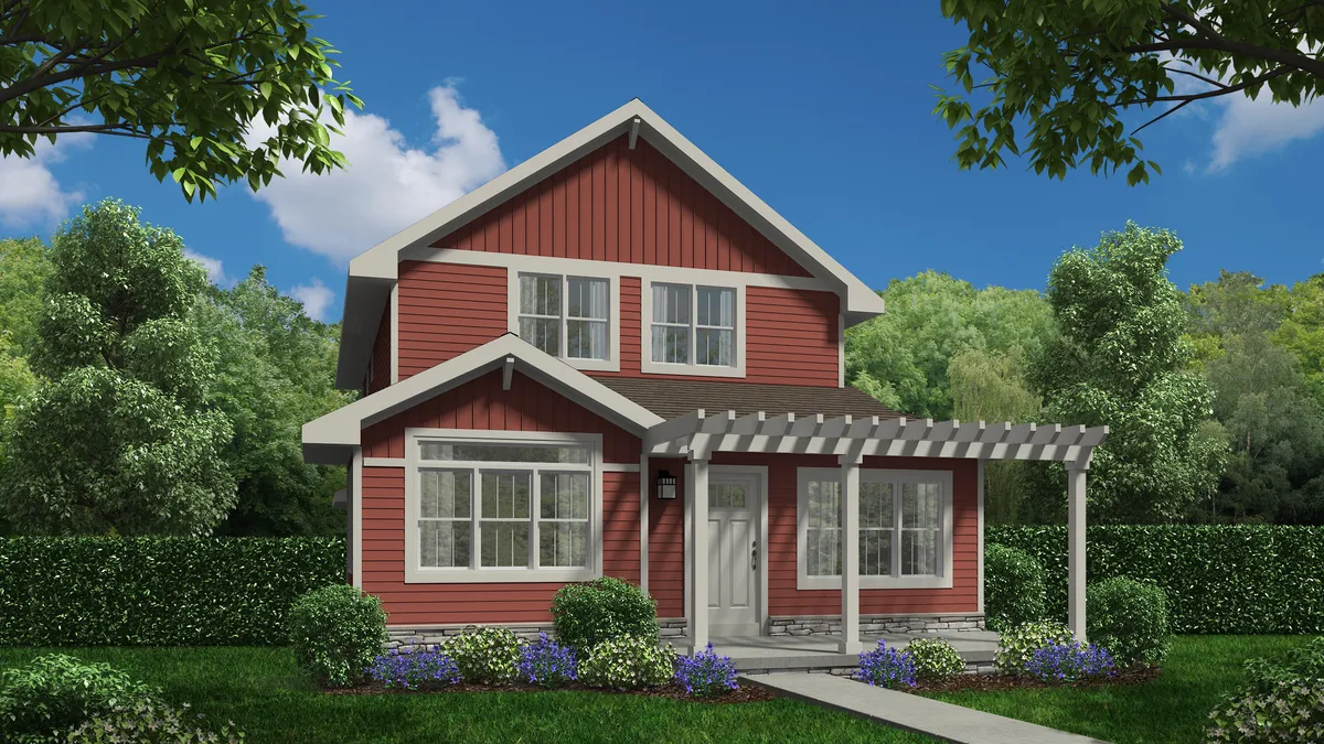 Mulberry Cottage A Elevation (Terravessa)