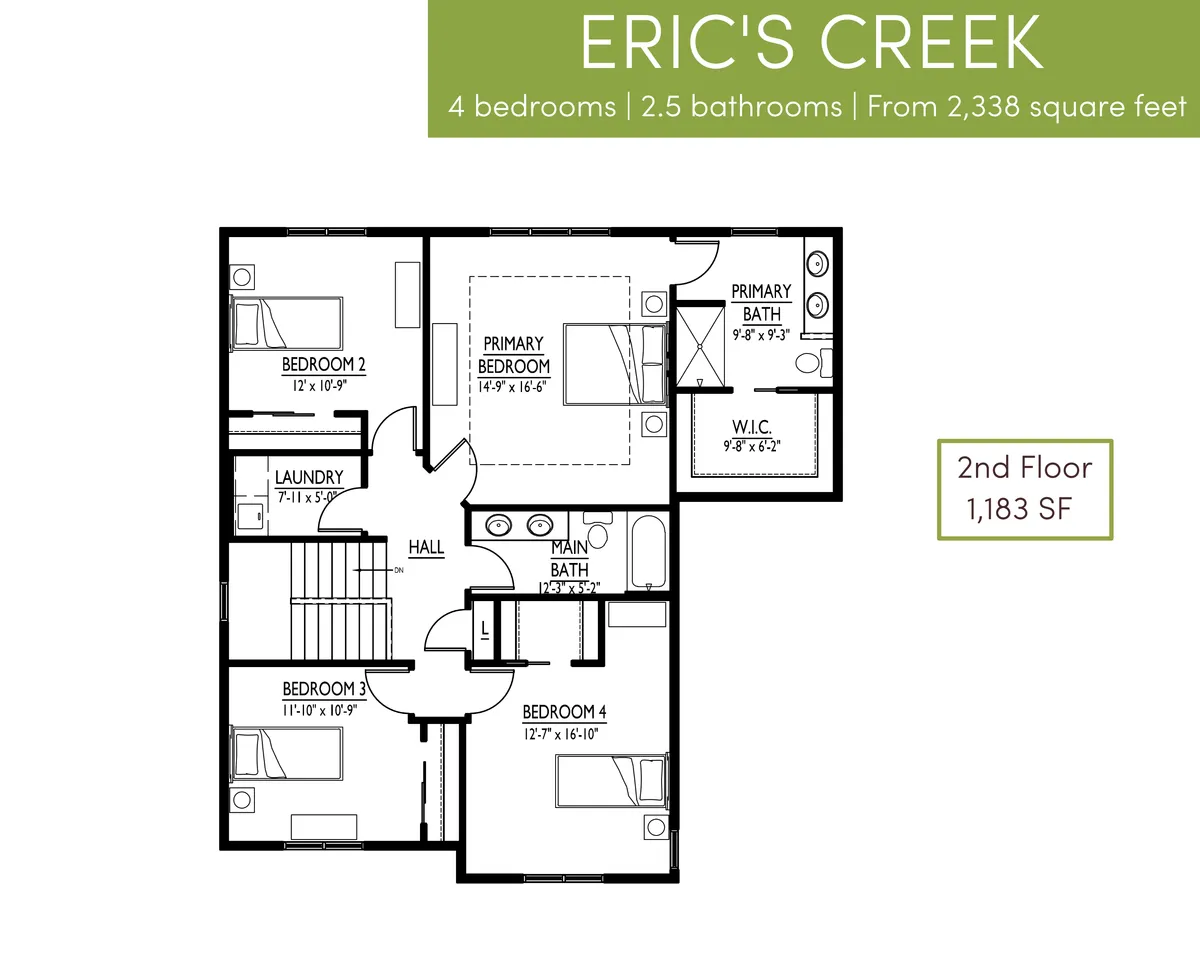 Eric's Creek Second Floor