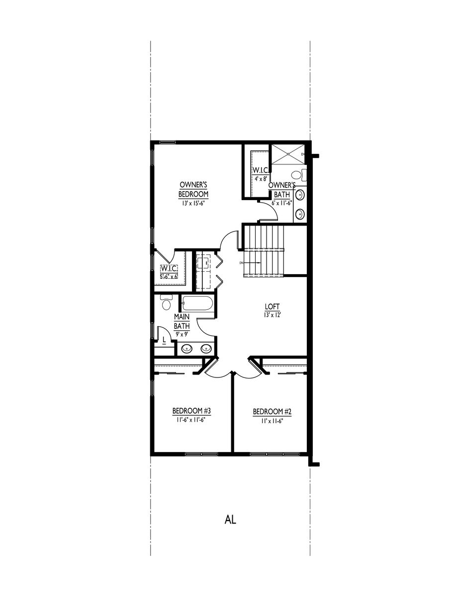Example Second Floor Plan