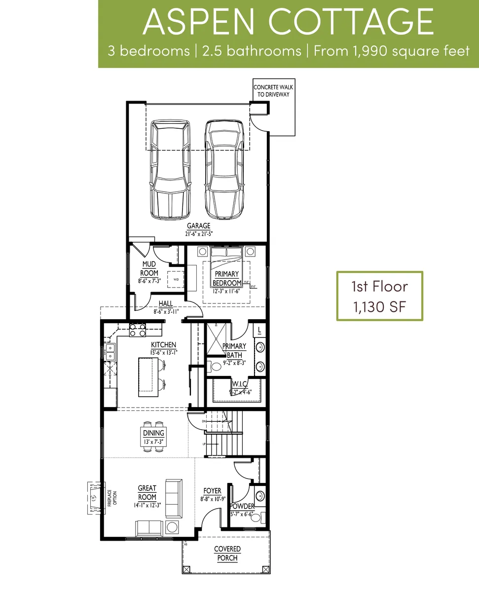 Aspen Cottage First Floor