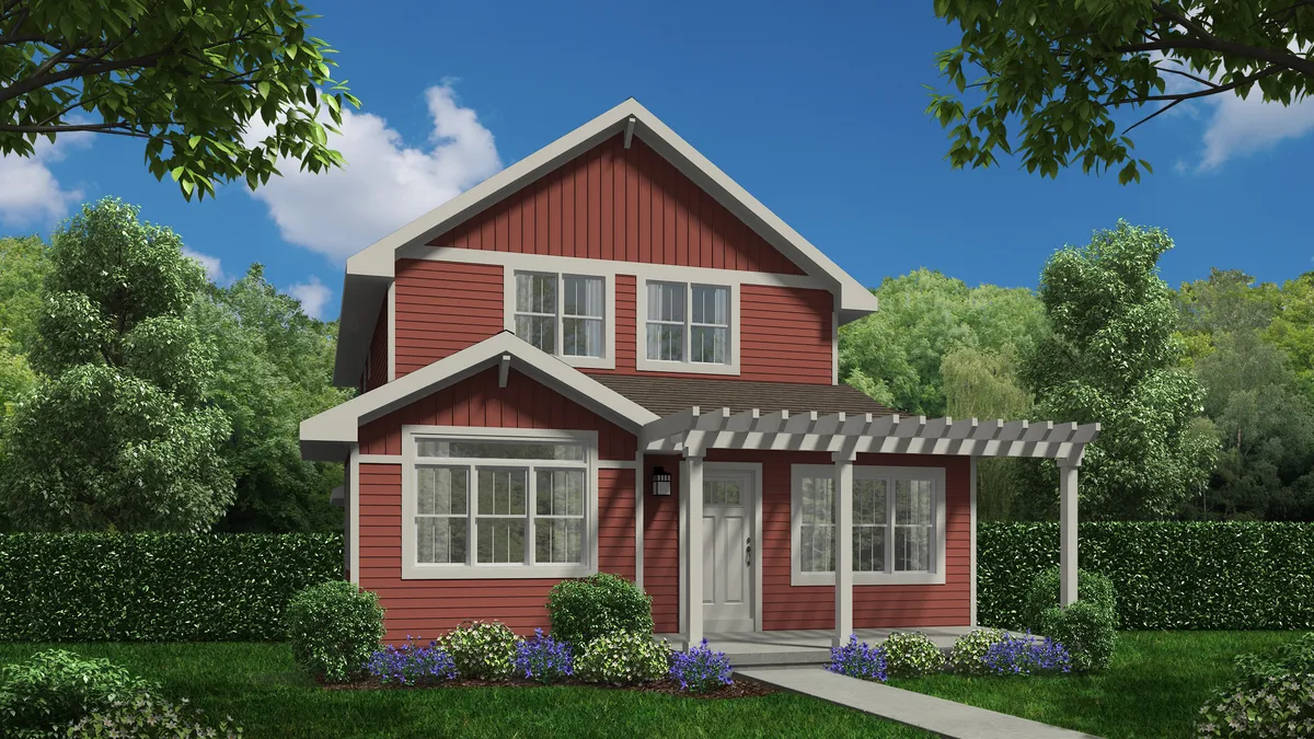 Mulberry Cottage A Elevation