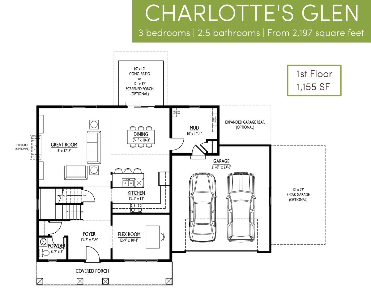 Charlotte's Glen First Floor