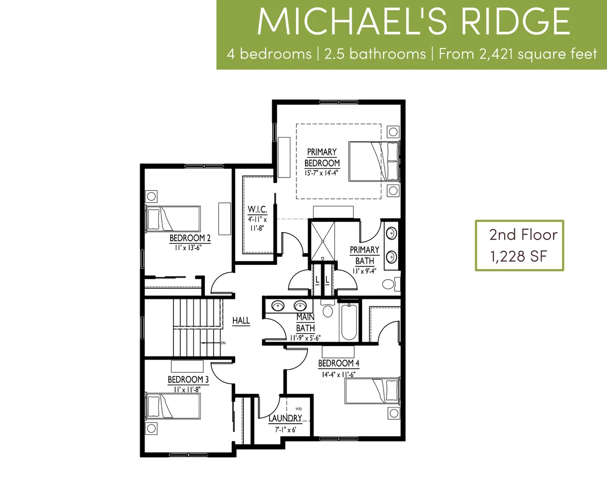 Michael's Ridge Second Floor